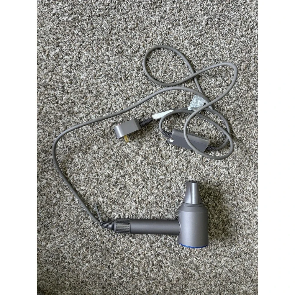 Dyson Supersonic Hair Dryer HD01 Gray Blue Tested Works